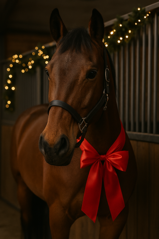 Feiertage mit Pferd können schön, aber auch stressig sein.