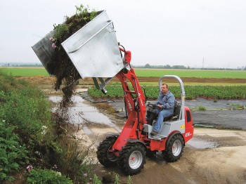 Growi Großraumkuli für Hoflader Weidemann hydraulisch