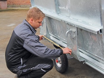 Growi Großraumkuli für Traktoren Lochplatte