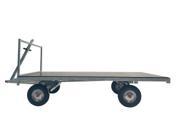 Handpritschenwagen mit Plattform