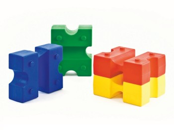 Cavaletti-Block Knuffi 4er-Set