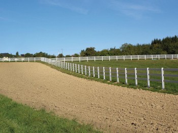 Reitplatz-Einzäunung