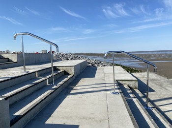 Strandduschen in Norddeich