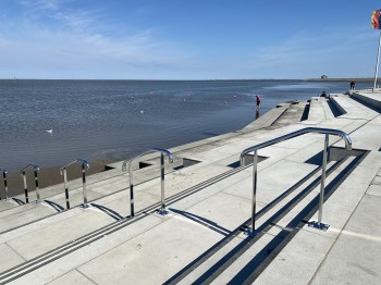 Strandduschen in Norddeich