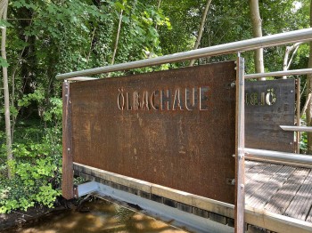 Brücke für die Ölbachaue