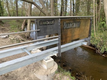 Brücke für die Ölbachaue