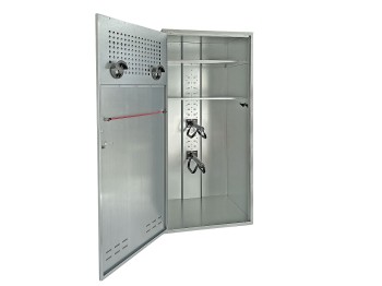 Growi Sattelschrank 900 x 750 mm Vorhangschloss / Profi / 1,90 m