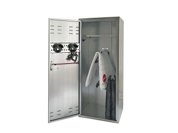 Growi Sattelschrank 600 x 600 mm Vorhangschloss / Profi / 1,50 m