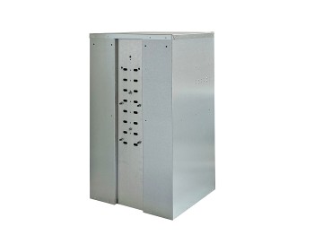 Growi Sattelschrank 600 x 600 mm Zylinderschloss / Profi / 1,06 m