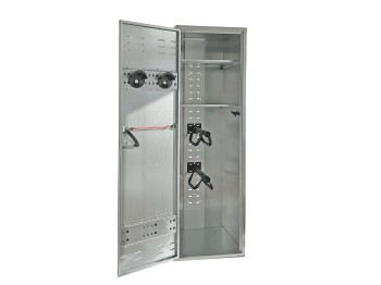 Growi Sattelschrank 600 x 600 mm Zylinderschloss / Profi / 1,90 m