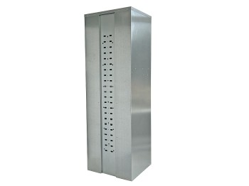 Growi Sattelschrank 600 x 600 mm Zylinderschloss / Profi / 1,90 m