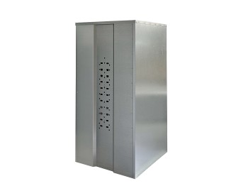Growi Sattelschrank 750 x 750 mm Zylinderschloss / Profi / 1,50 m