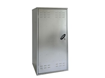 Growi Sattelschrank 750 x 750 mm Zylinderschloss / Profi / 1,50 m