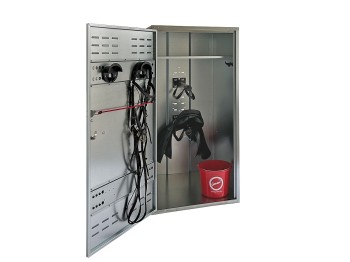Growi Sattelschrank 750 x 750 mm Zylinderschloss / Profi / 1,50 m