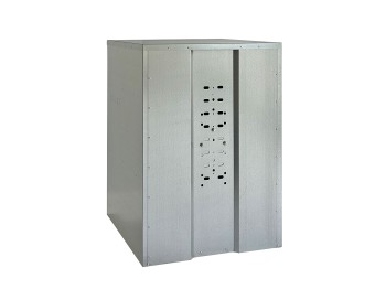 Growi Sattelschrank 750 x 750 mm Vorhangschloss / Western / 1,06 m
