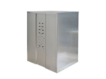 Growi Sattelschrank 750 x 750 mm Vorhangschloss / Western / 1,06 m