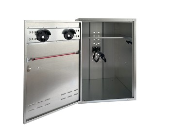 Growi Sattelschrank 750 x 750 mm Zylinderschloss / Profi / 1,06 m