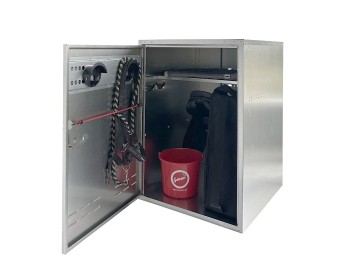 Growi Sattelschrank 750 x 750 mm Zylinderschloss / Profi / 1,06 m