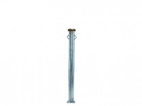 Growi Anbindepfosten, Rundrohr 102 mm 1,30 m