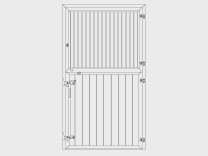 Stalltür Drehfenster