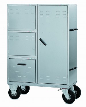 Growi Sattelschrank 1500 x 600 x 600 mm BAUSATZ Stallschränke Blechschrank 