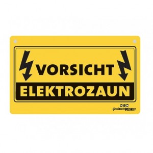 Warnschild