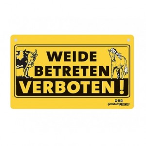 Warnschild