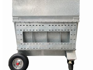 Growi Großraumkuli für Hoflader Lochplatte