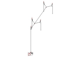 Handlift mit Kurbel