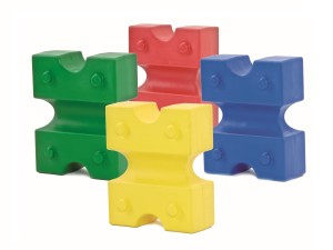 Cavaletti-Block Knuffi 4er-Set