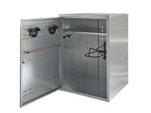 Growi Sattelschrank 750 x 750 mm Zylinderschloss / Western / 1,06 m